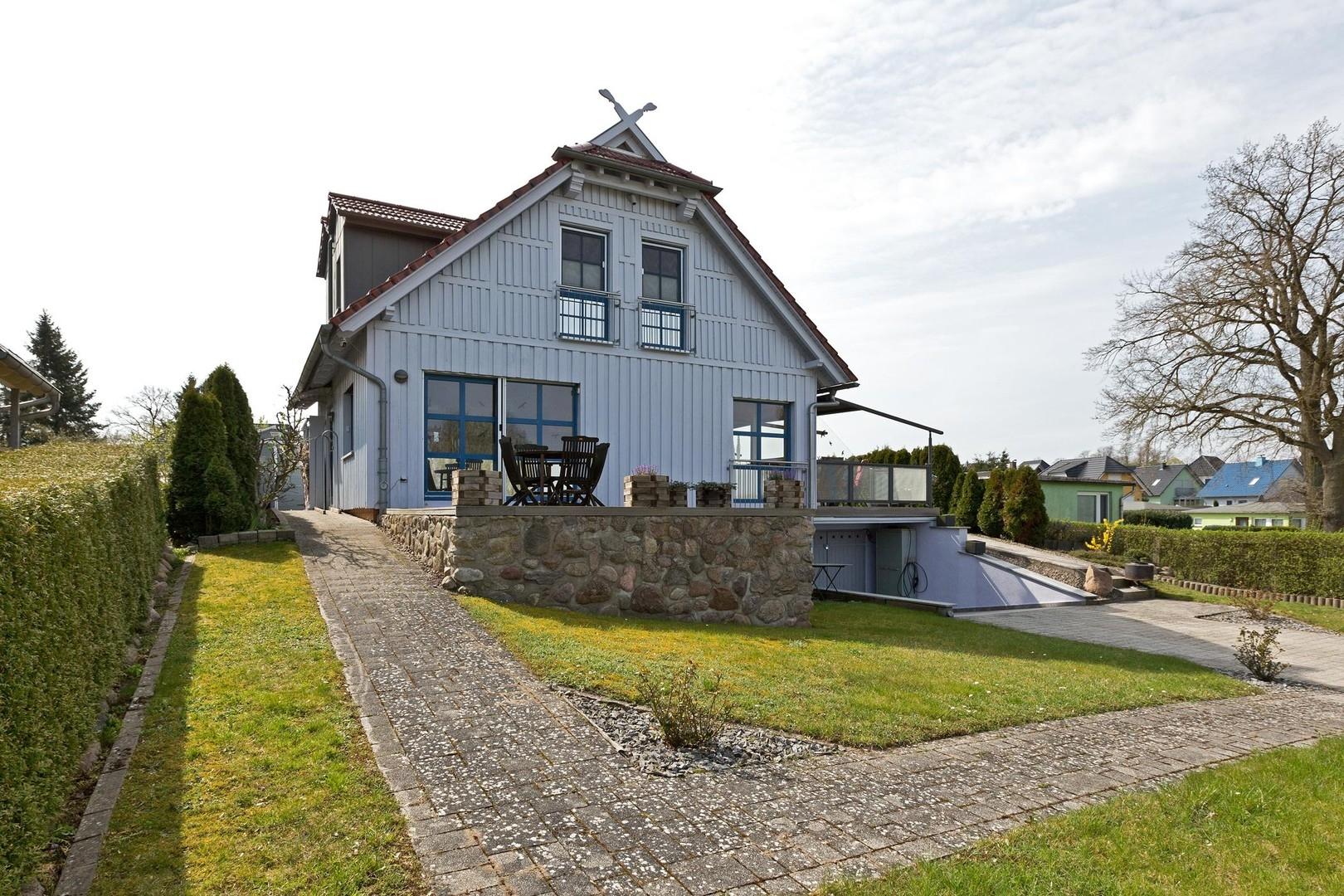Haus Seitenansicht