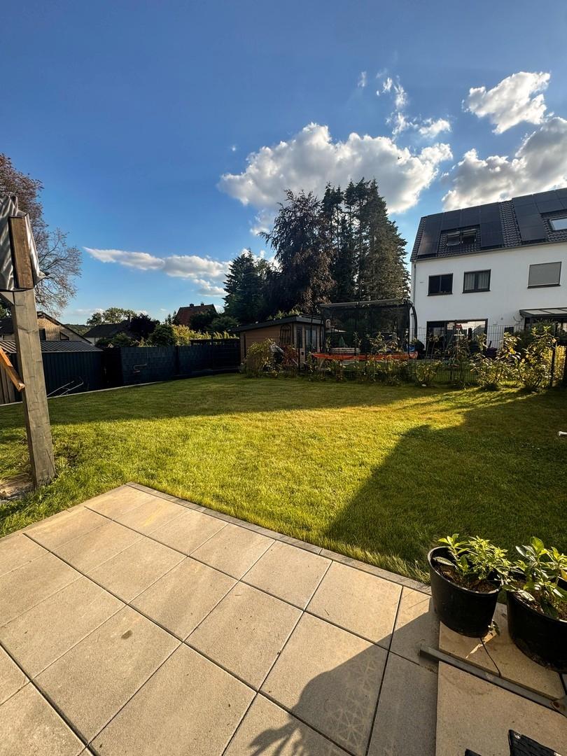 Garten in Süd-West-Ausrichtung