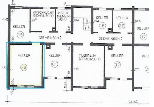 Kellerraum (Wohnung 2.9)
