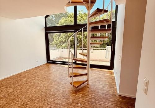 Wohnzimmer Richtung Balkon
