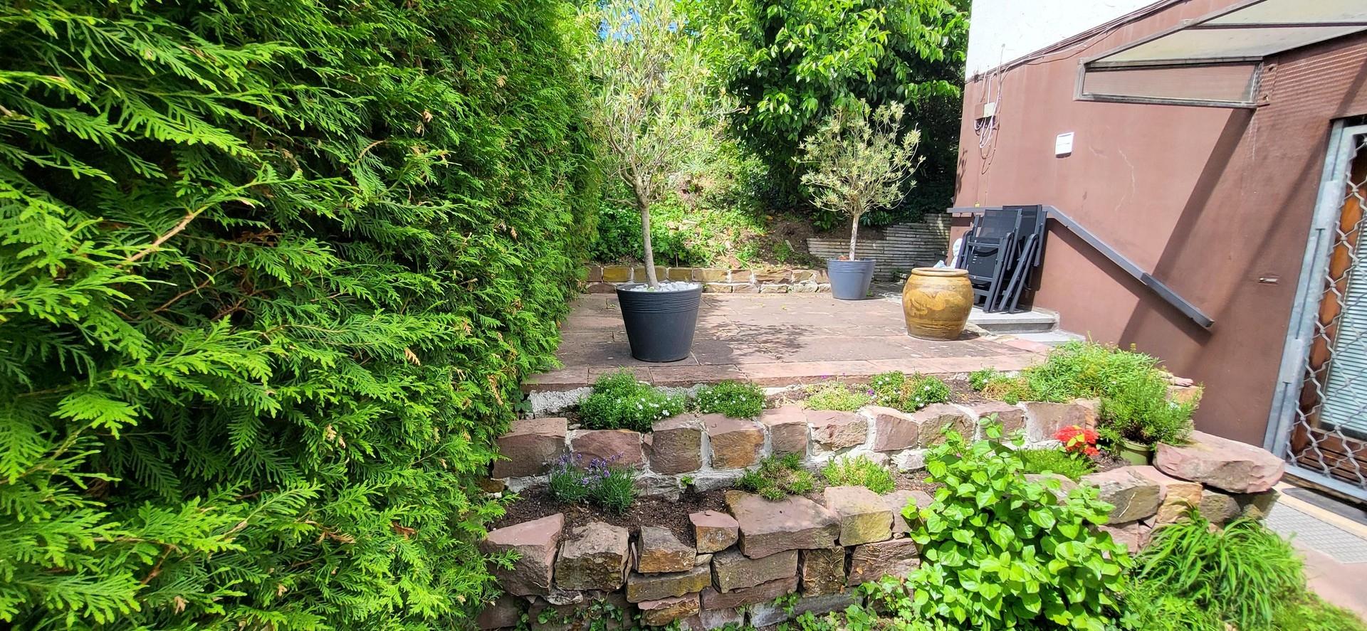 2. Terrasse zur Küche