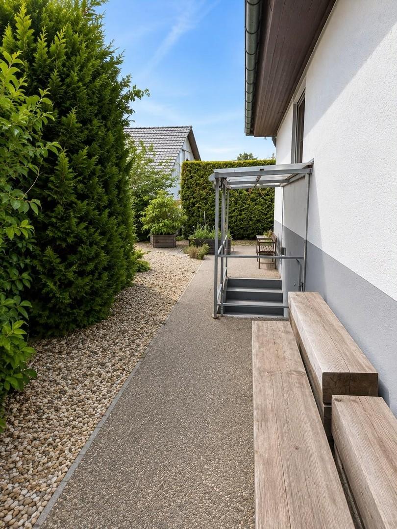 Aussenbereich hinten