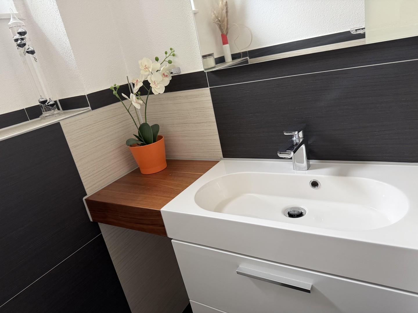 Gäste-WC im Erdgeschoss