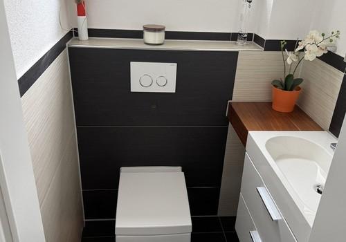 Gäste-WC im Erdgeschoss
