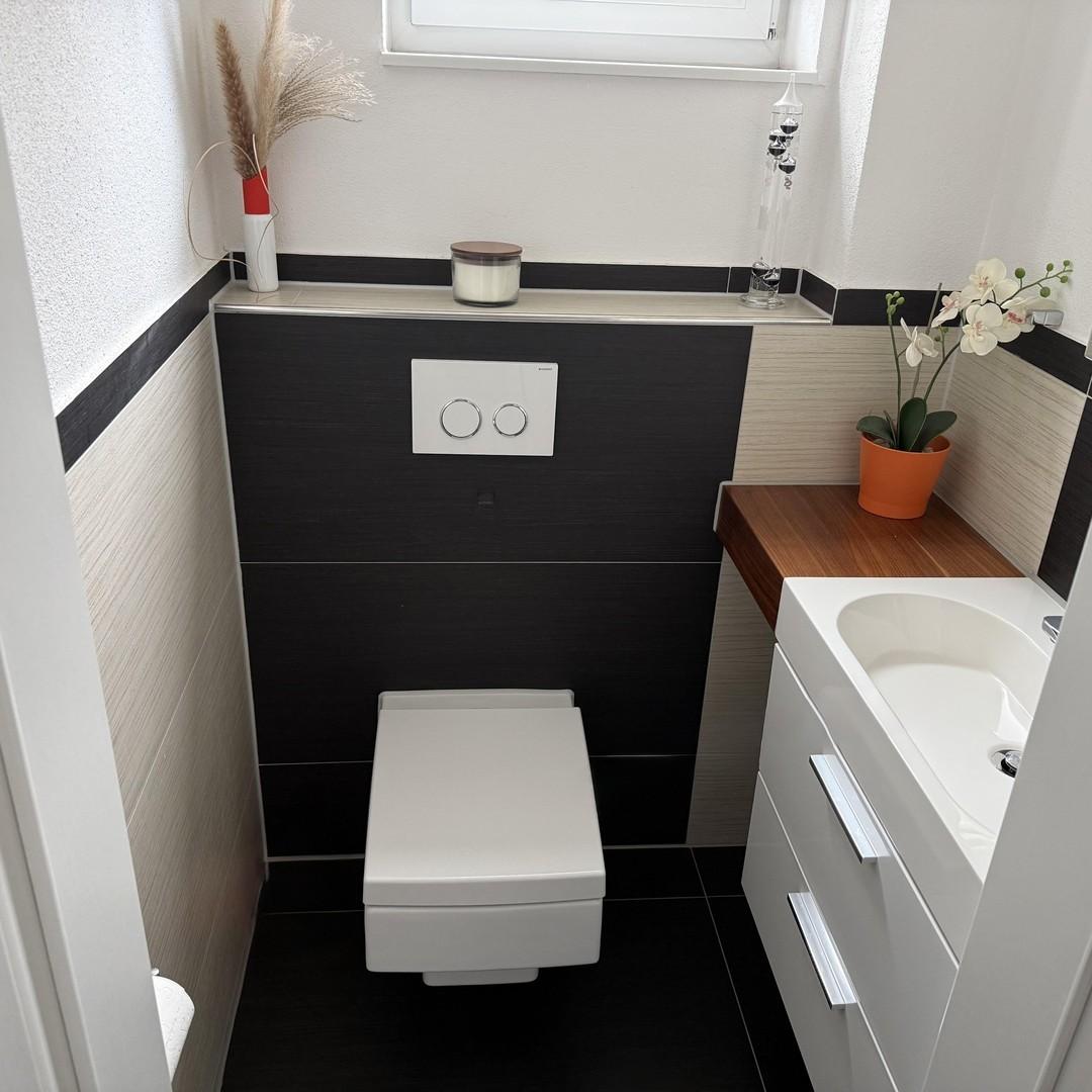 Gäste-WC im Erdgeschoss