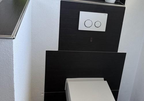 WC im Badezimmer