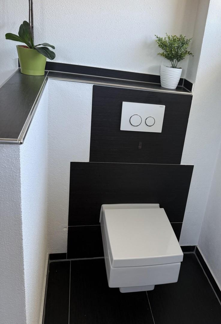 WC im Badezimmer