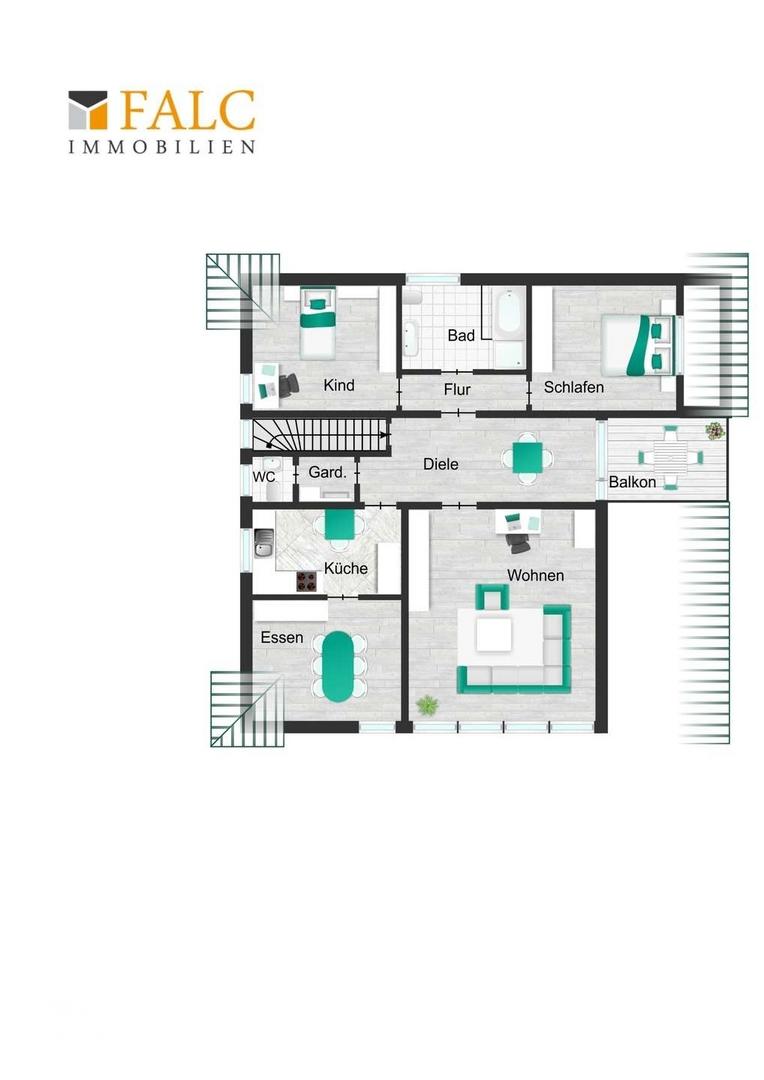 Grundriss Dachgeschoss