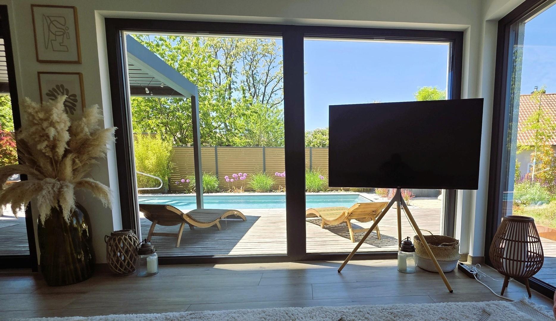 Blick vom Sofa