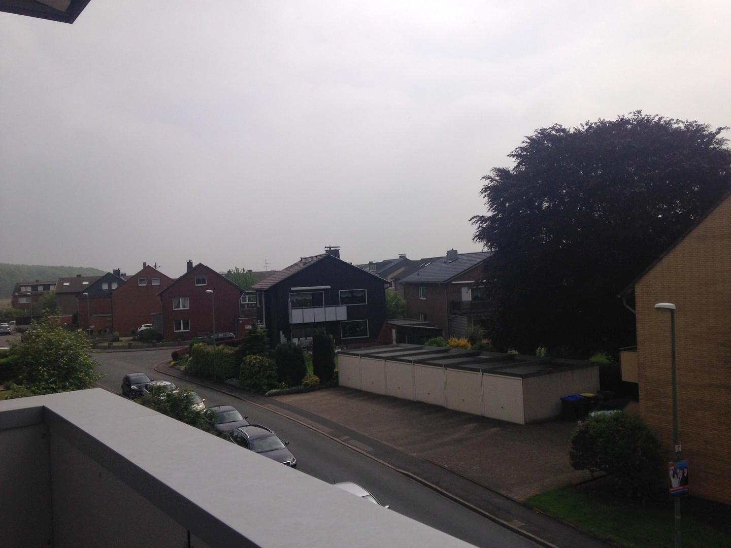 Blick vom Balkon