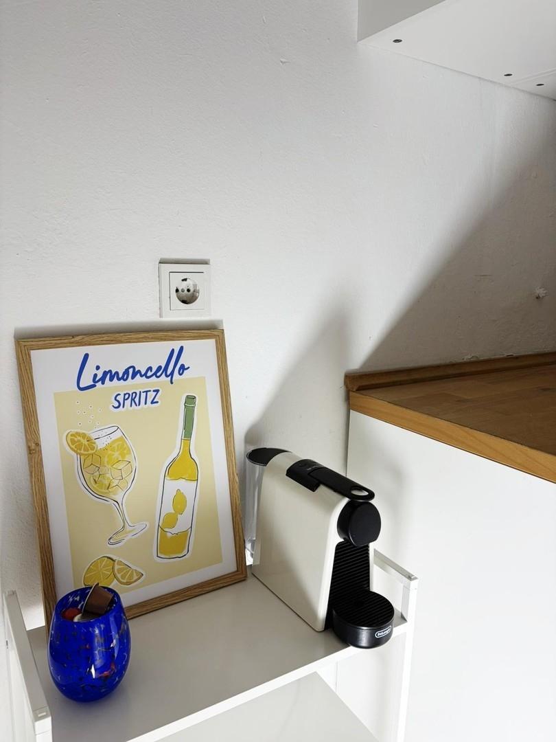Blick zur "Coffee-Corner"