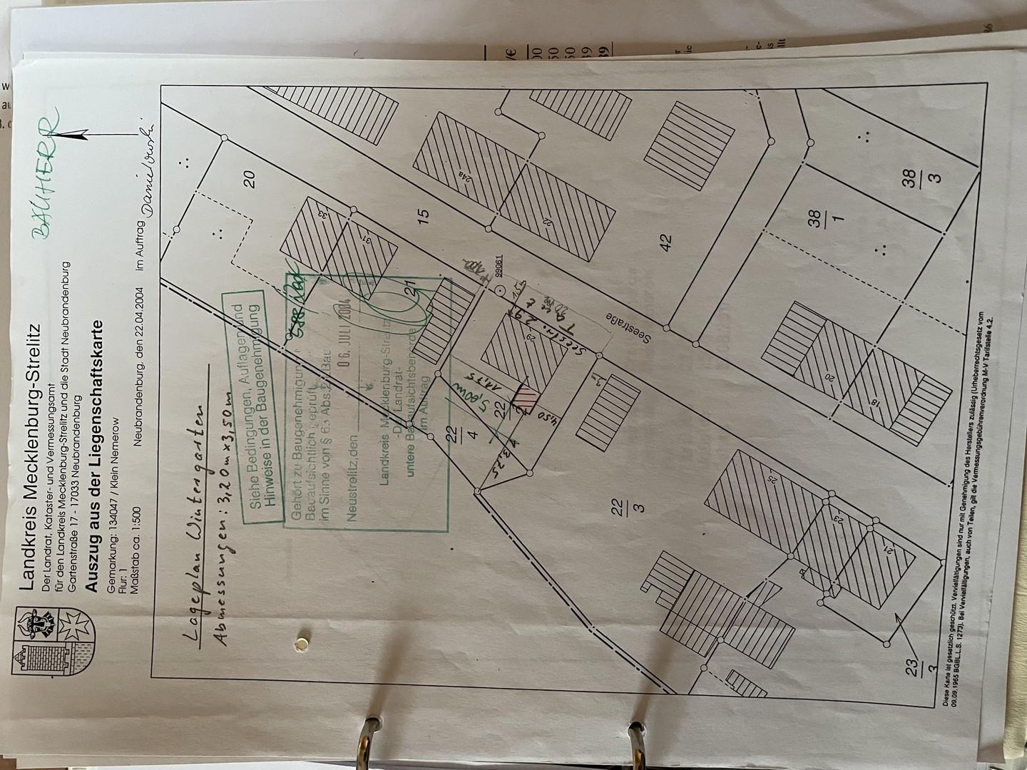 Lageplan 1