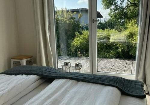 Blick aus dem Schlafzimmer