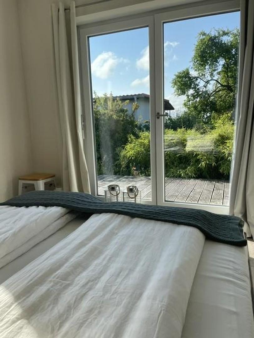 Blick aus dem Schlafzimmer