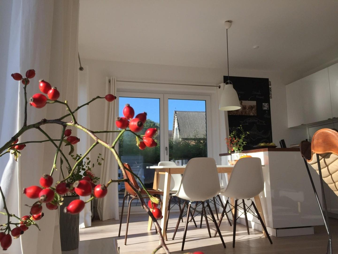 Blick zur Küchenzeile