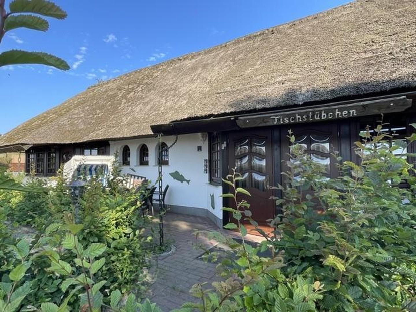 Fischrestaurant im Ort