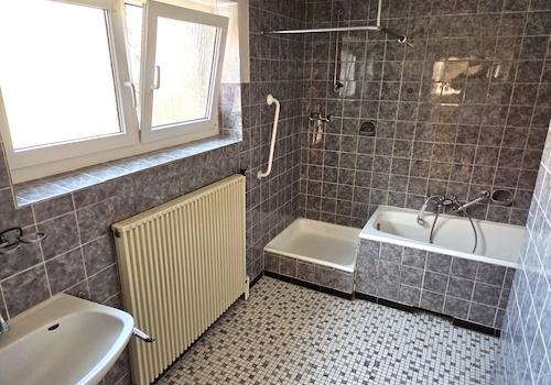 Tageslicht-Badezimmer