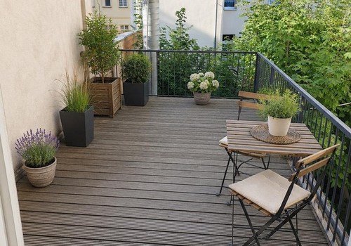 Terrasse 22m²