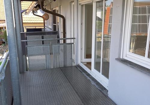 großer Balkon
