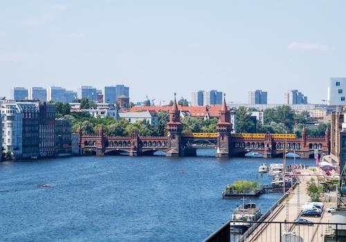 Blick auf die Oberbaumbrücke