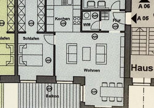 Grundriss Wohnung A05