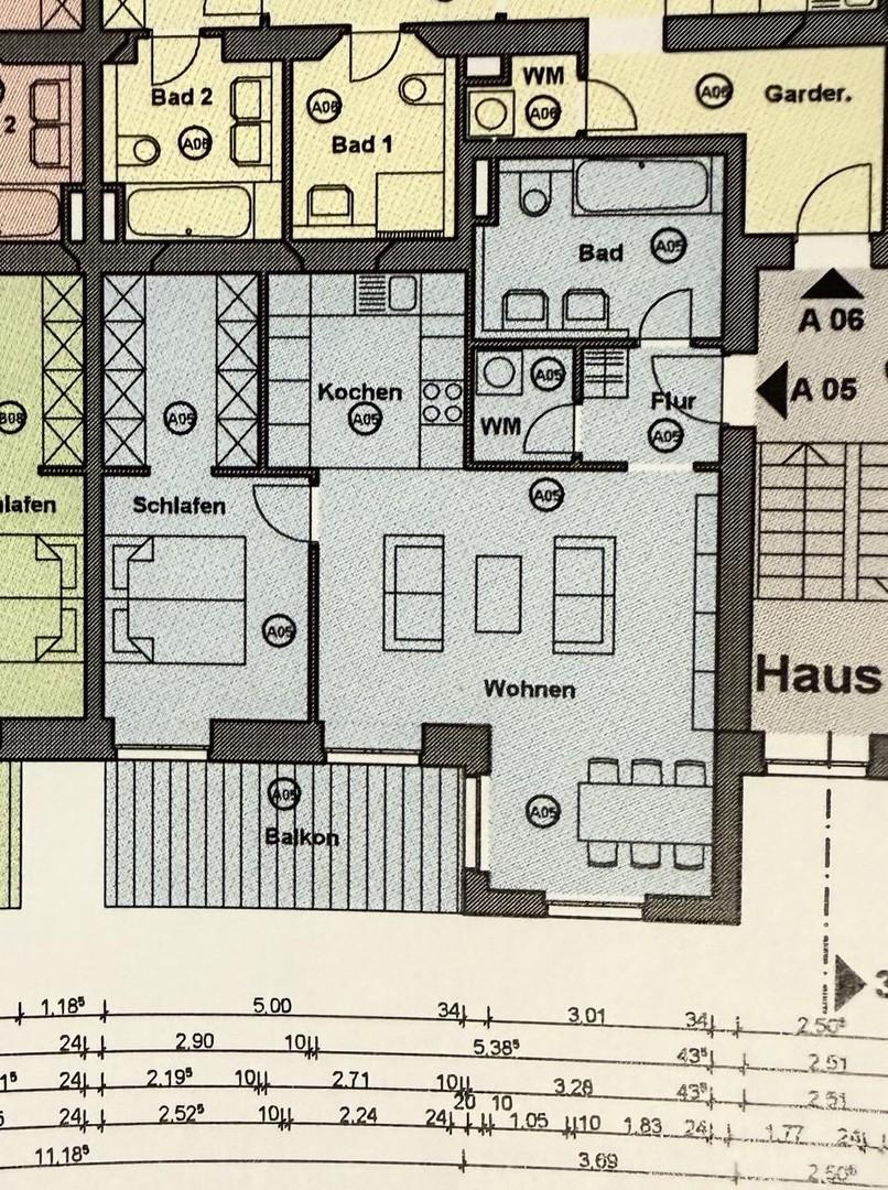Grundriss Wohnung A05