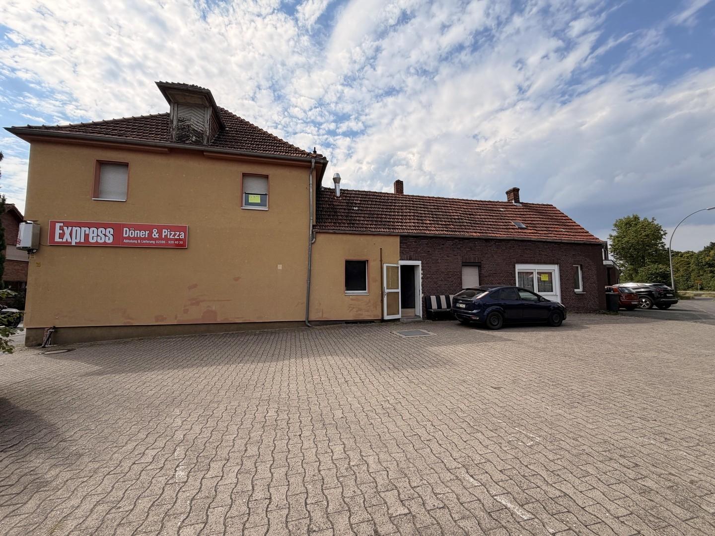 Hausseitenansicht