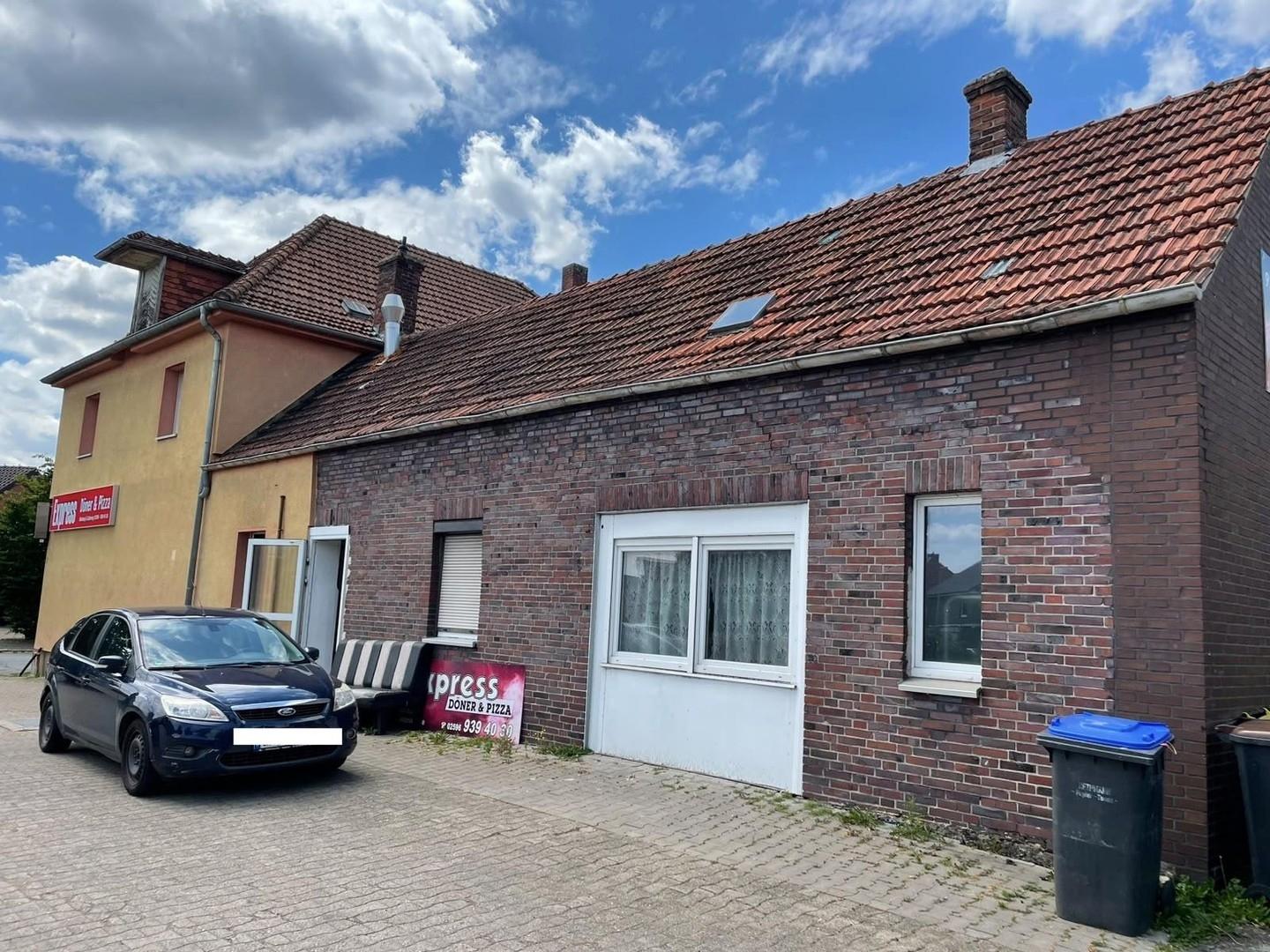Haus Seitenansicht