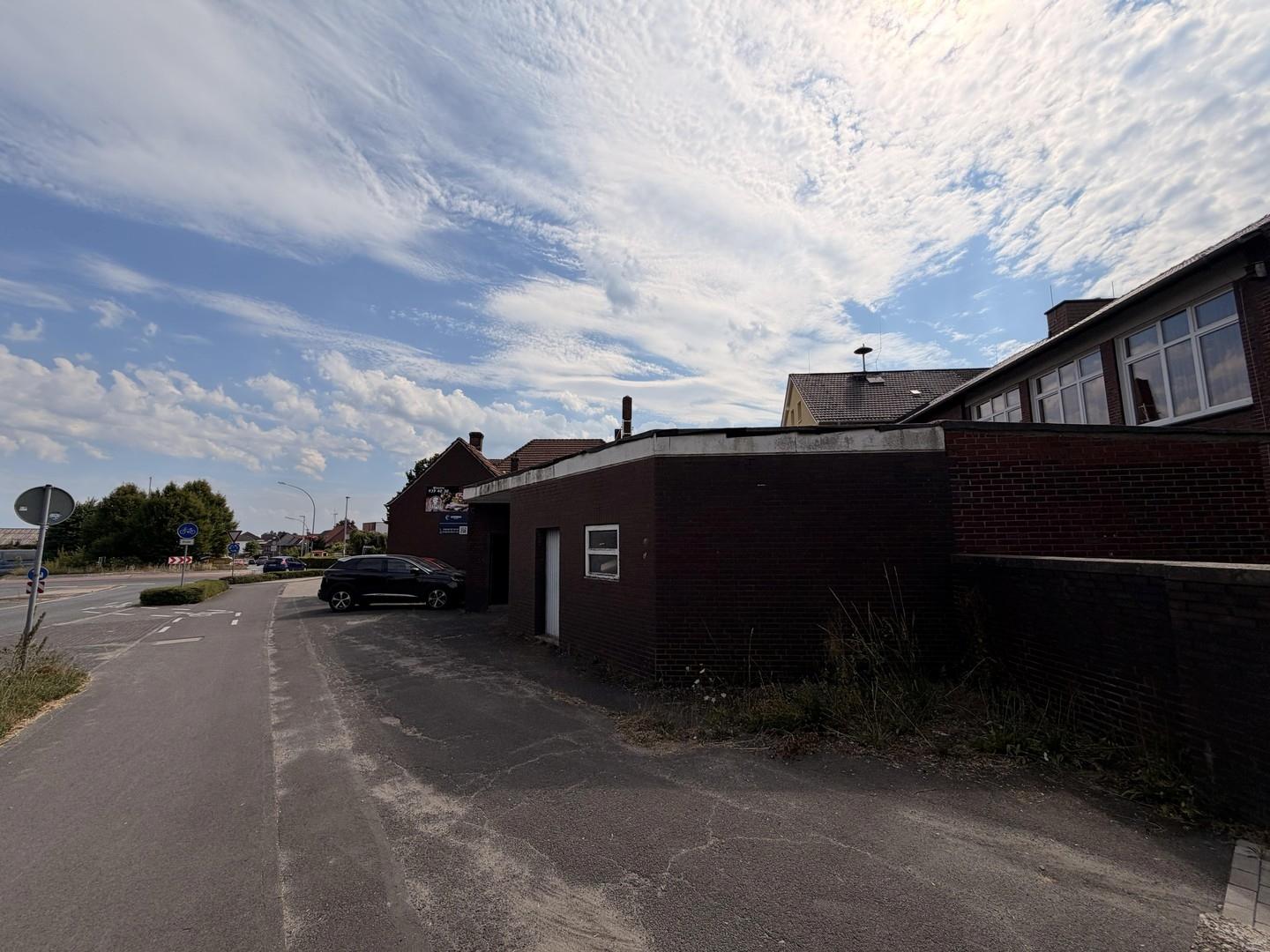 Garagenseitenansicht
