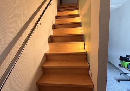 Treppenaufgang zum Obergeschos