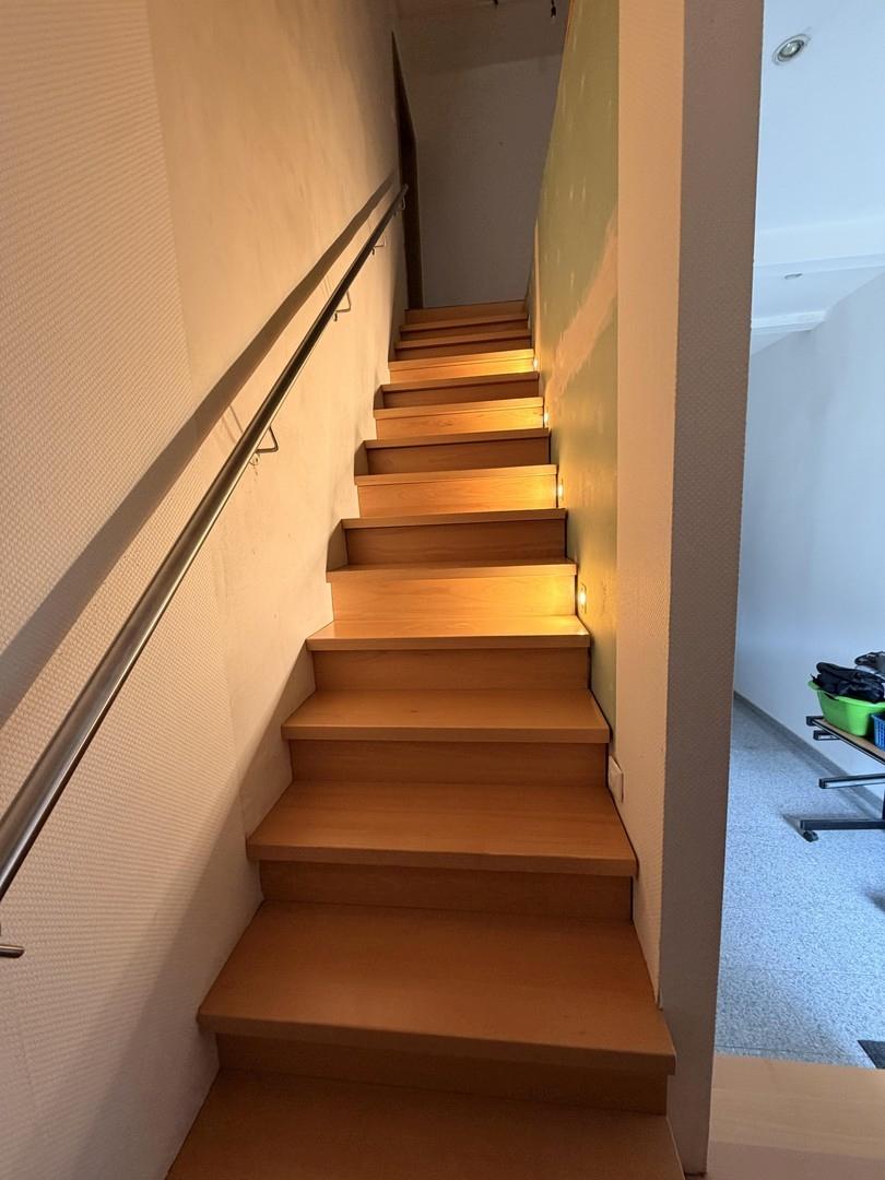 Treppenaufgang zum Obergeschos