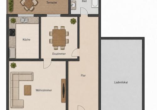 Grundriss Erdgeschoss