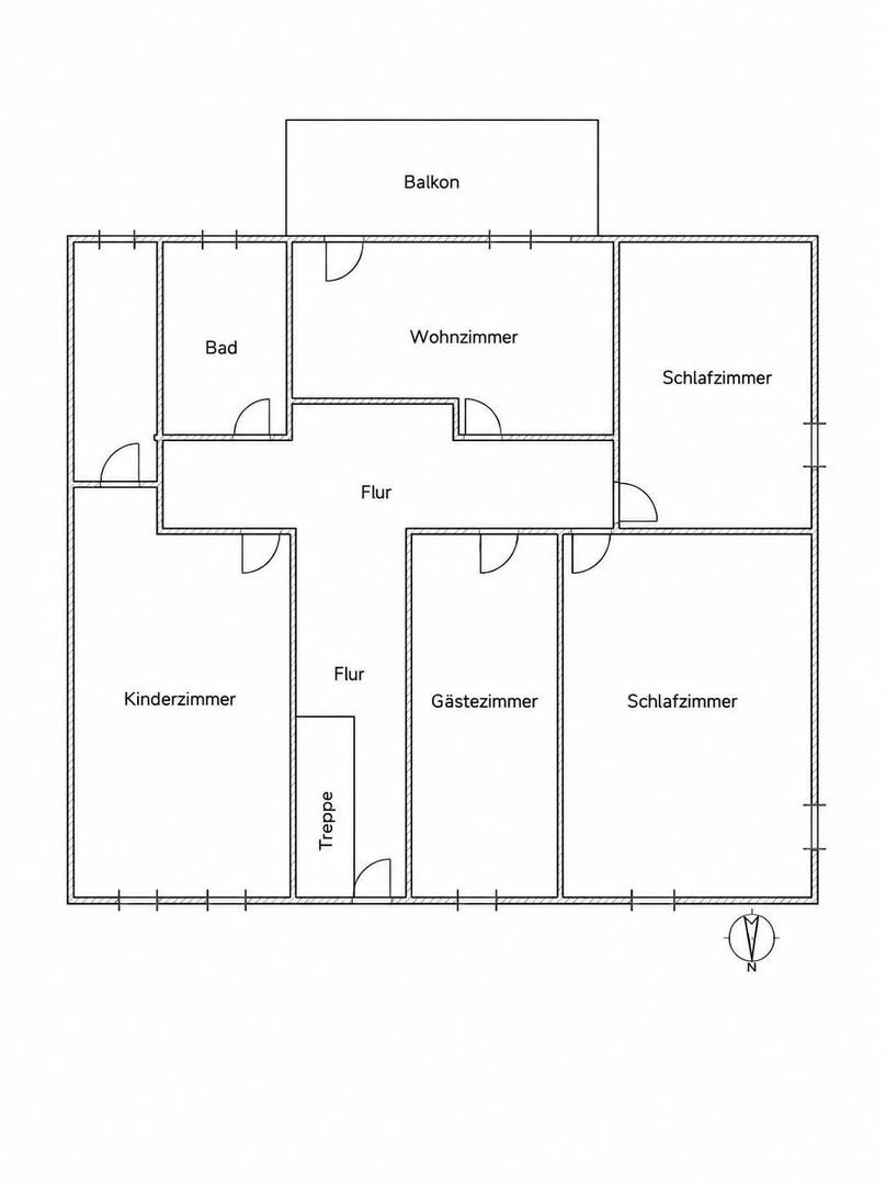 Grundriss Obergeschoss