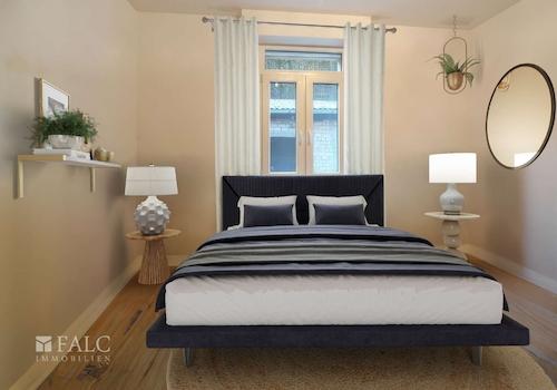 Schlafzimmer - visualisiert
