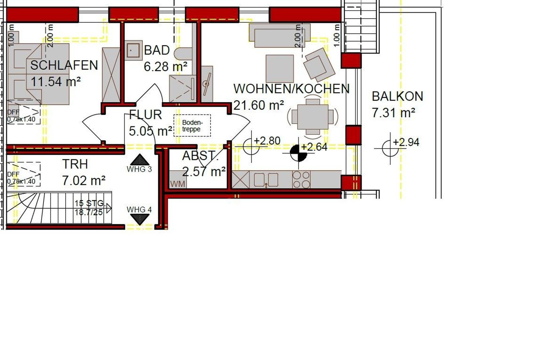 Grundriss OG links