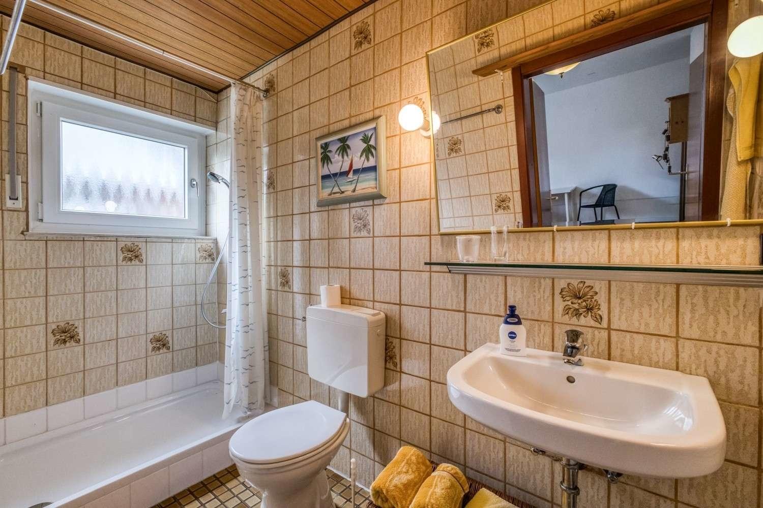Duschbad im unteren Geschoss