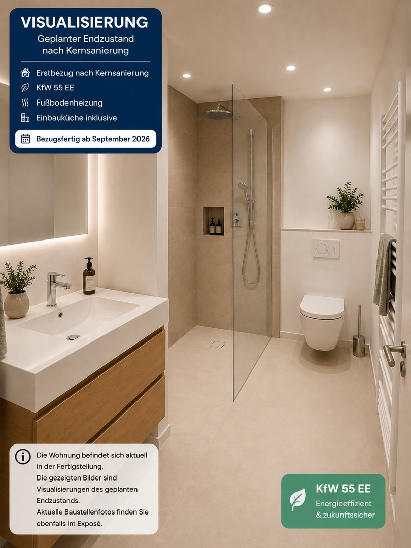 Visualisierung Badezimmer