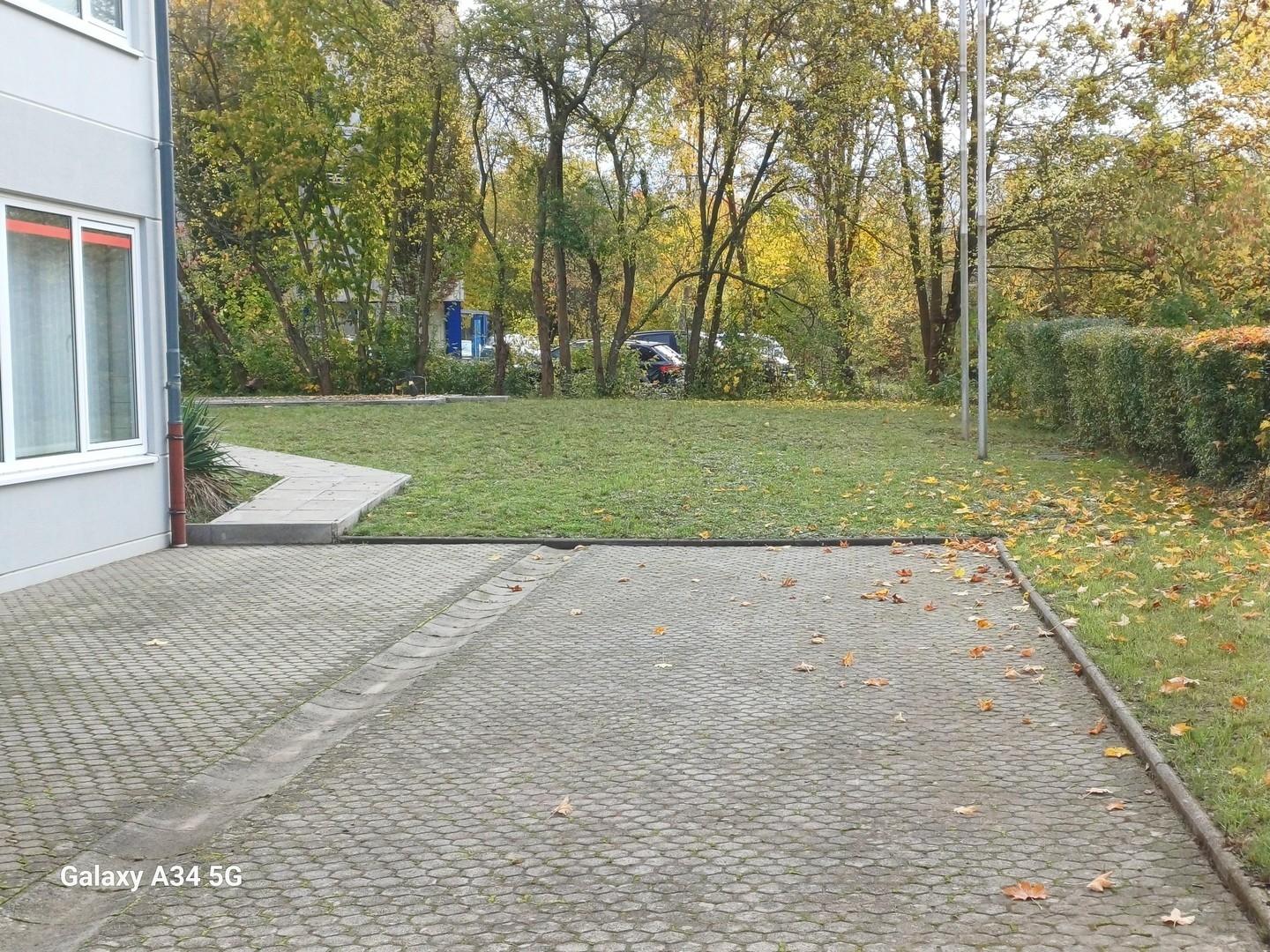 Außen Rasenfläche