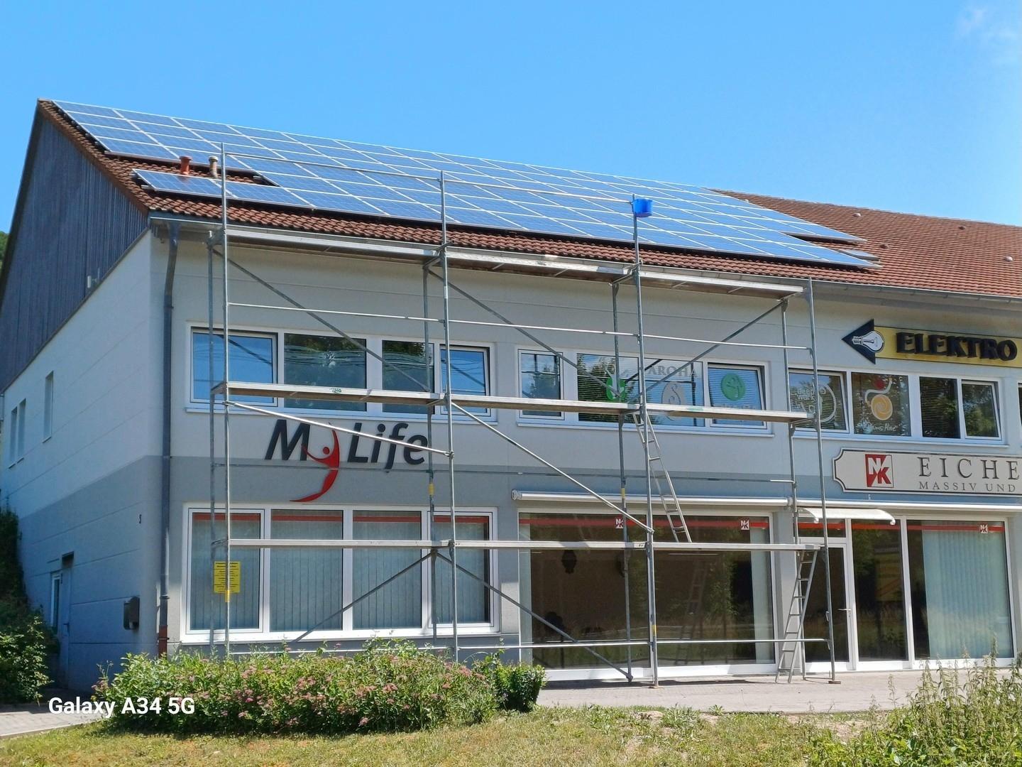 Neuinstallierte PV-Anlage 30KW