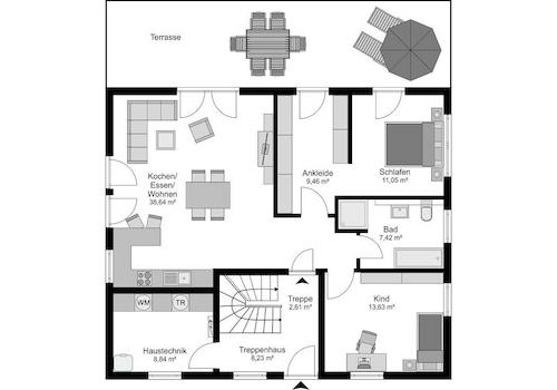 Grundriss EG