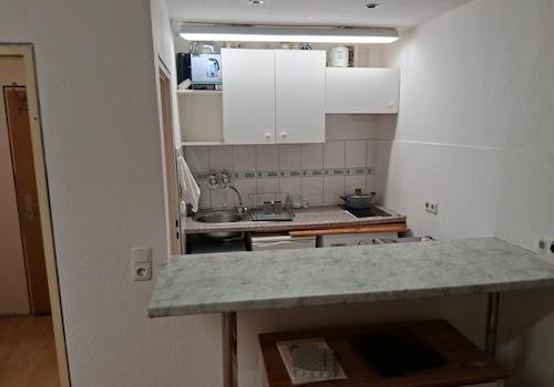 Blick in Küche