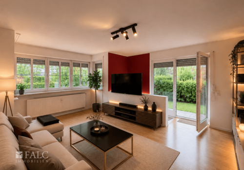 Einrichtungsbeispiel Wohnzimmer