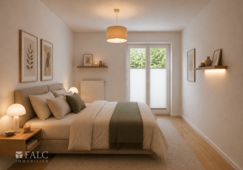 Einrichtungsbeispiel Schlafzimmer