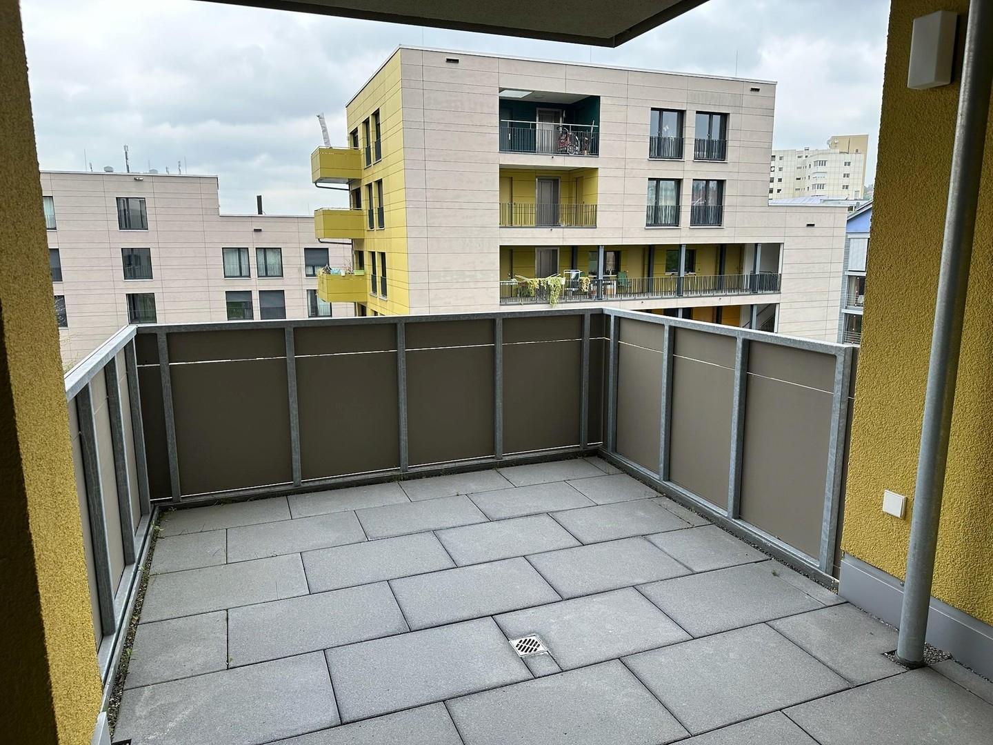Überdachter Balkon