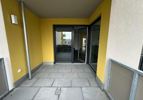 Überdachter Balkon