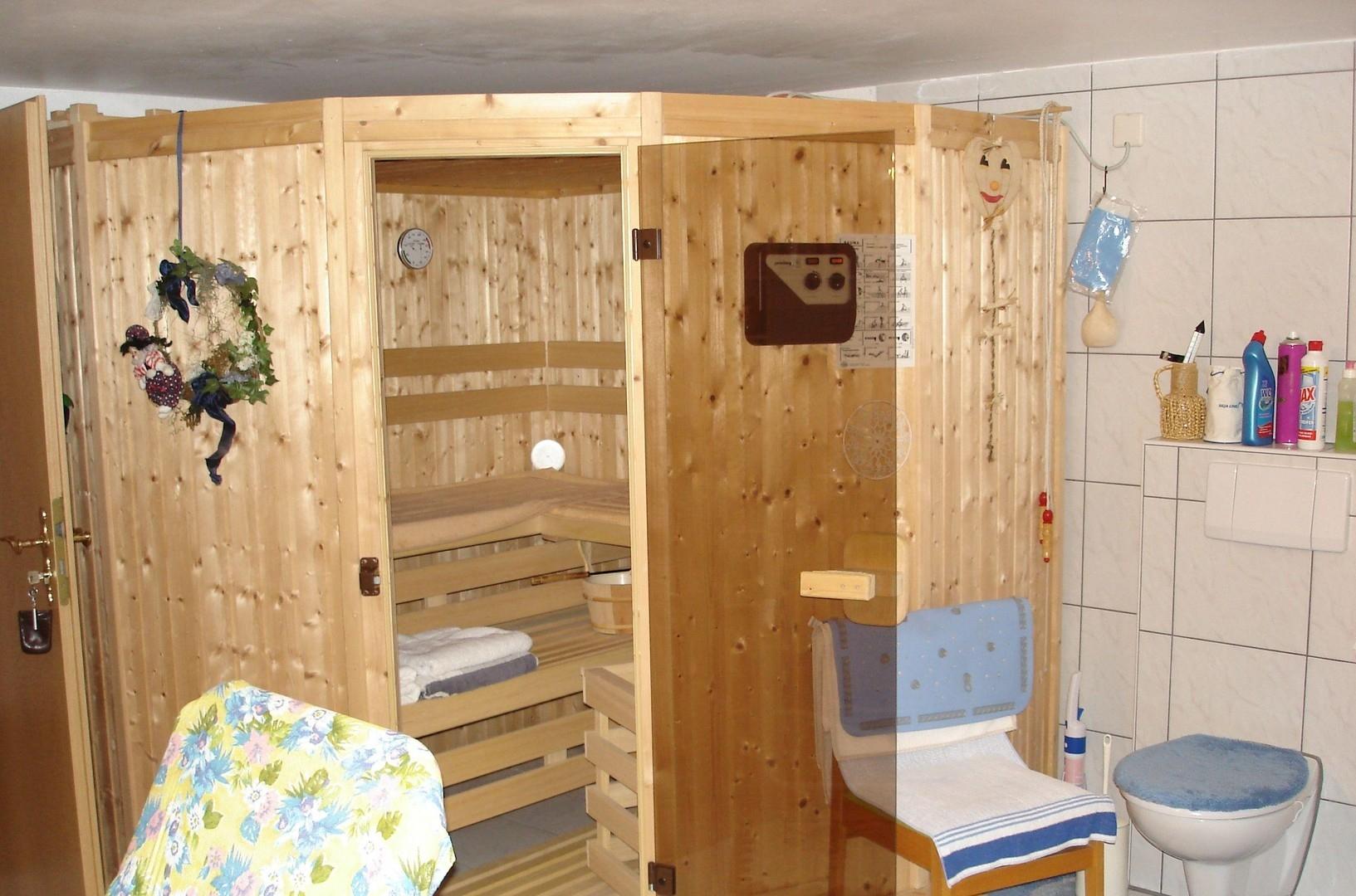 Keller mit Sauna