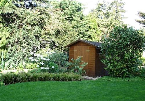 Gartenanteil mit Haus