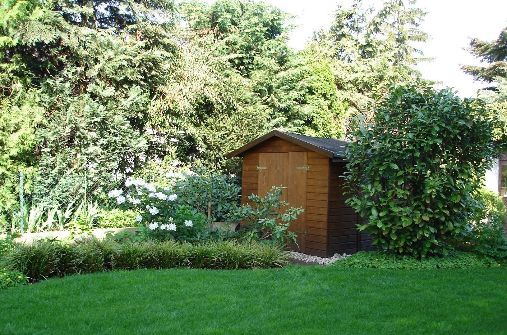 Gartenanteil mit Haus