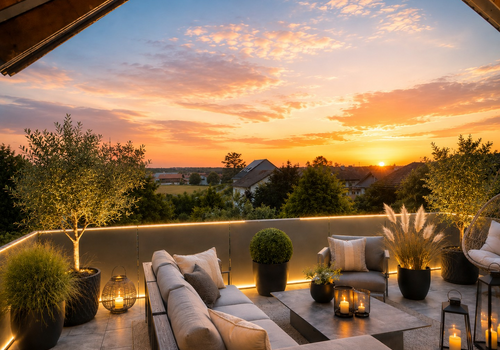 Dachterrasse