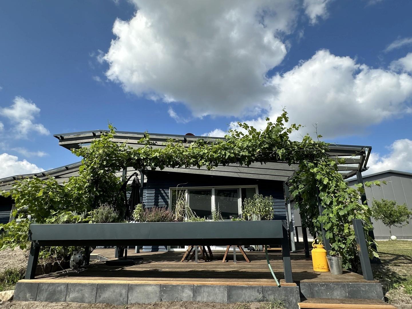 Haus Südseite Terrasse